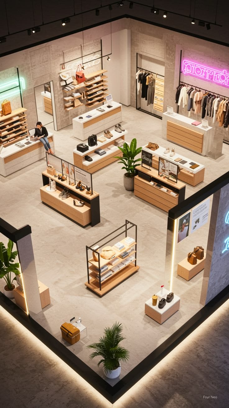 Retail store interior